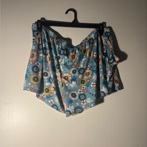 Floral sleep wear shorts